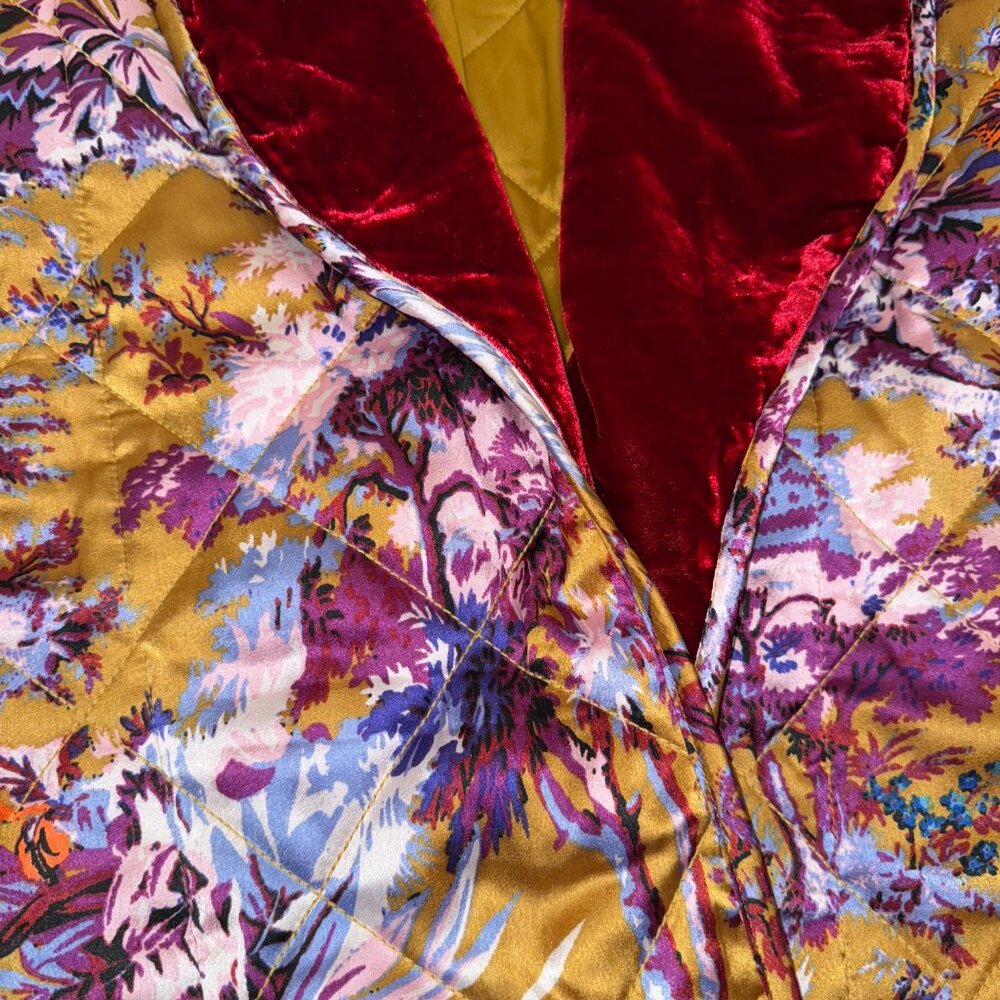 Anthropologie Quilted Robe Jacket - Picture 3 of 7